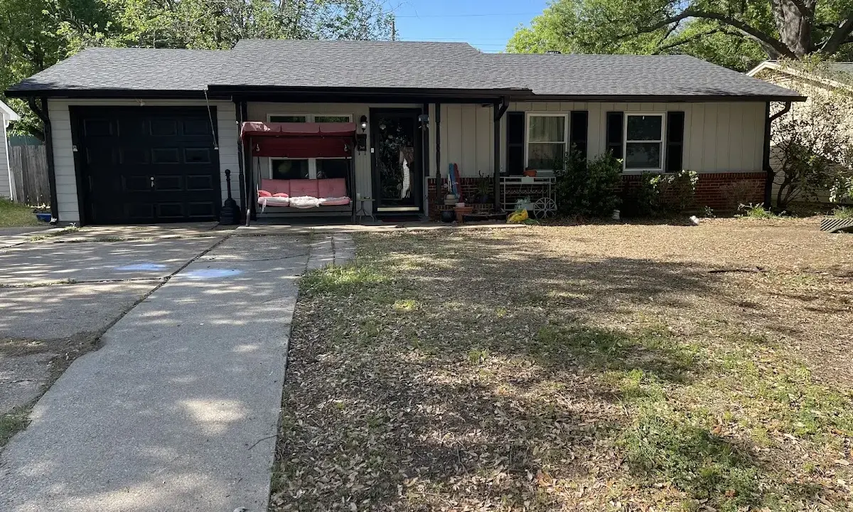 Hail Damage Roof Repair crew at work on a residential roof in Hartsville-Trousdale County